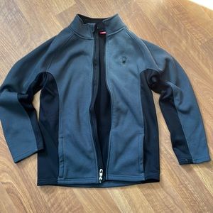 Spyder zip up jacket boys size large (14/16)